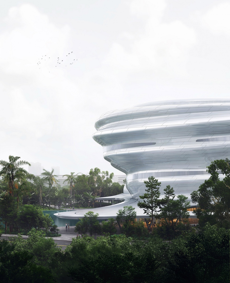 海南科技馆方案设计 建筑与科技的共生之境